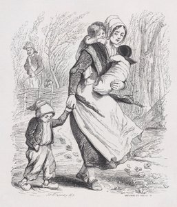 Jeanne, the Redhead from The Complete Works of Béranger by Louis Henri Brévière