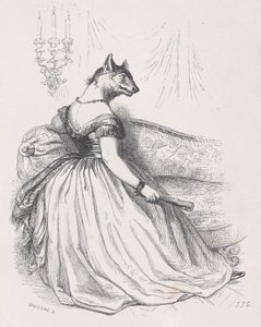 Now, I understand the mother wolf of Rome from Scenes from the Private and Public Life of Animals, ca. 1837-47