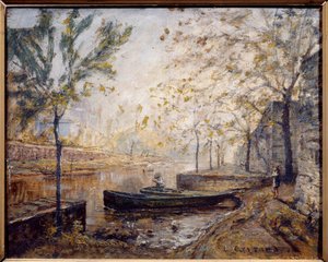Riverside by Louis Hilaire Carrand