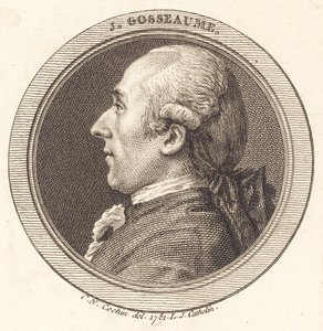 J. Gosseaume by Louis Jacques Cathelin after Charles Nicolas Cochin II