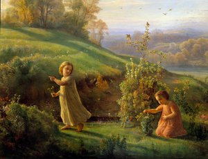 The Poem of the Soul; Spring by Louis Janmot