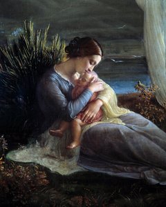 The Poem of the Soul; The Angel and the Mother (detail)