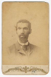 Photograph of a Man with a Beard by Louis Janousek