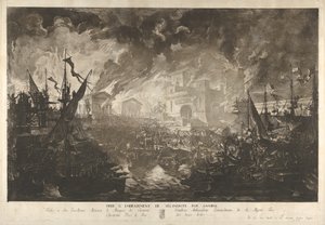 The Capture of Selinus by Hannibal by Louis Jean Desprez