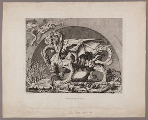 The Chimera by Louis Jean Desprez
