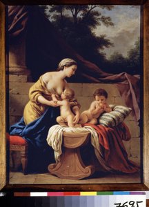 Mother and Children. Allegory of Charity