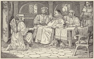 I come to pray thee that thou wilt give me a little time of grace by Louis John Rhead
