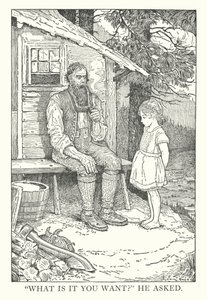 Illustration for Heidi by Johanna Spyri by Louis John Rhead