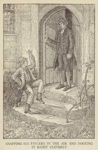 Illustration for Kidnapped by Robert Louis Stevenson by Louis John Rhead
