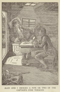 Illustration for Kidnapped by Robert Louis Stevenson by Louis John Rhead