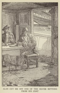 Illustration for Kidnapped by Robert Louis Stevenson by Louis John Rhead