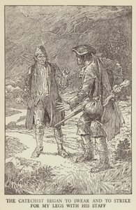 Illustration for Kidnapped by Robert Louis Stevenson by Louis John Rhead