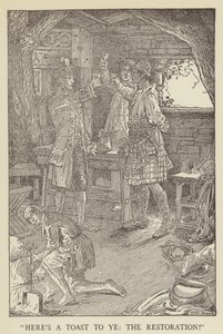 Illustration for Kidnapped by Robert Louis Stevenson by Louis John Rhead