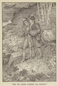 Illustration for Kidnapped by Robert Louis Stevenson by Louis John Rhead