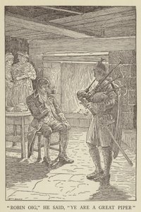 Illustration for Kidnapped by Robert Louis Stevenson by Louis John Rhead