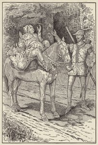 Nay, Quoth Robin, Fear Nothing, for I Will Do Thee No Harm by Louis John Rhead