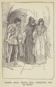 Romeo shall thank thee, daughter, for us both by Louis John Rhead