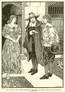 The Gate of the Palace Beautiful by Louis John Rhead