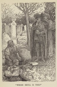 Whose skull is this? by Louis John Rhead