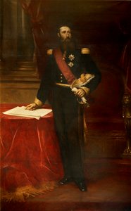 Portrait of Leopold II, King of the Belgians by Louis Joseph Gallait
