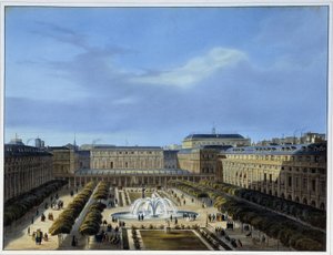 The Garden of the Palais-Royal - in 