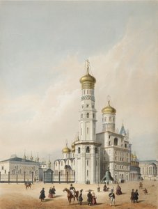 The Ivan the Great Bell Tower by Louis Jules Arnout