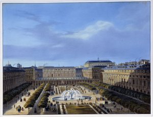 View of the Royal Palace Garden