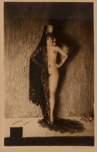 Conchita, 1929 by Louis Justin Laurent Icart