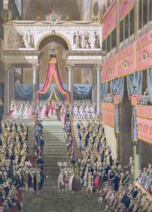 Sacred Festival and Coronation of Their Imperial Majesties by Louis Le Coeur