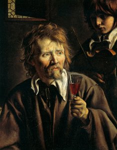 Peasant Meal by Louis le Nain