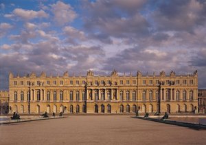 The Garden Facade of the central body of the chateau, 1668-84