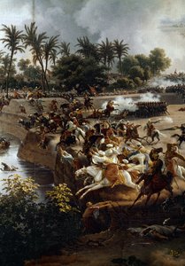 The Battle of the Pyramids, July 21 by Louis Lejeune