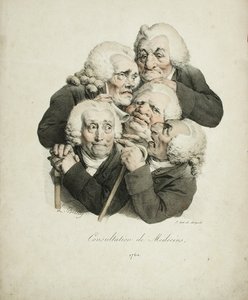 Consultation of Doctors by Louis Leopold Boilly
