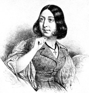 George Sand by Louis Leopold Boilly