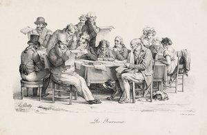 The Newspapers by Louis Leopold Boilly