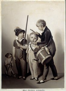 My Little Soldiers by Louis Leopold Boilly