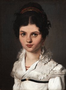 Portrait of a Woman with a Diadem by Louis Leopold Boilly