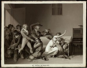 Second Scene of Burglars: The Burglars Arrested by Louis Leopold Boilly