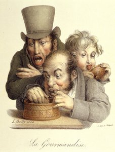 Seven Deadly Sins: Gluttony by Louis Leopold Boilly