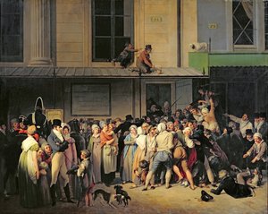 The Entrance to the Theatre de l