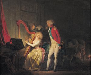 The Improvised Concert, or The Price of Harmony by Louis Leopold Boilly