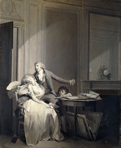 The Letter or The Fainting by Louis Leopold Boilly