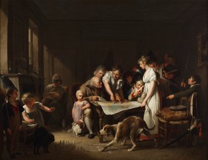 The Reading of the Bulletin of the Grand Army by Louis Leopold Boilly