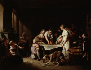 The Reading of the Bulletin of the Grand Army by Louis Leopold Boilly