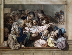 The Effect of Melodrama by Louis Leopold Boilly