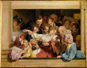 The Effect of Melodrama by Louis Leopold Boilly