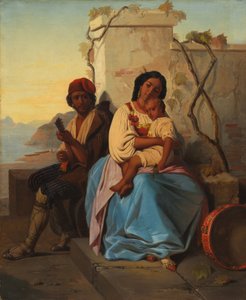 Italian Scene by Louis Leopold Robert