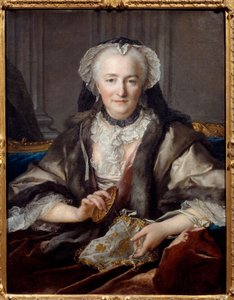 Portrait of Madame Dange by Louis Tocqué