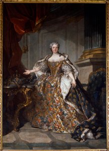 Portrait of Marie Leszczynska (1703-1768) Queen of France by Louis Tocqué