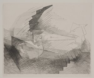 The One I Loved Still Loves Me Tenderly by Louis Marcoussis